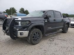 Salvage trucks for sale at Prairie Grove, AR auction: 2015 Toyota Tundra Crewmax SR5