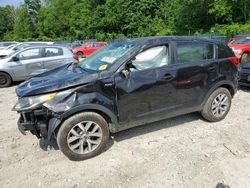 Salvage cars for sale at Candia, NH auction: 2015 KIA Sportage LX