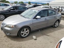 Salvage cars for sale from Copart San Martin, CA: 2005 Mazda 3 S