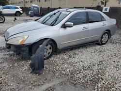 Salvage cars for sale from Copart Opa Locka, FL: 2007 Honda Accord LX