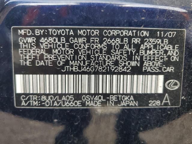 2008 Lexus ES 350