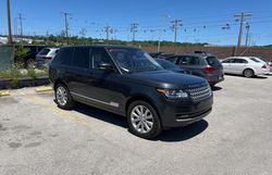 Salvage cars for sale at Kansas City, KS auction: 2016 Land Rover Range Rover HSE