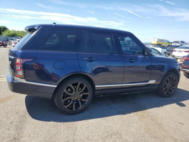 2016 Land Rover Range Rover Supercharged