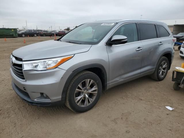 2015 Toyota Highlander XLE