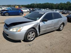 Salvage cars for sale at Greenwell Springs, LA auction: 2007 Honda Accord EX