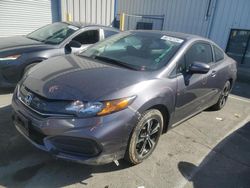 Salvage cars for sale at Vallejo, CA auction: 2014 Honda Civic EX