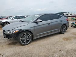 Salvage cars for sale at Longview, TX auction: 2018 Hyundai Elantra Sport