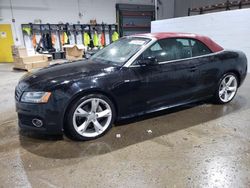 Salvage cars for sale from Copart Candia, NH: 2011 Audi A5 Prestige