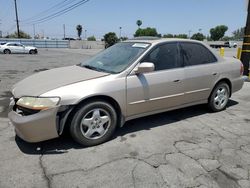 Salvage cars for sale at Colton, CA auction: 2000 Honda Accord EX