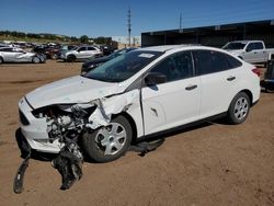 Vehiculos salvage en venta de Copart Colorado Springs, CO: 2017 Ford Focus S