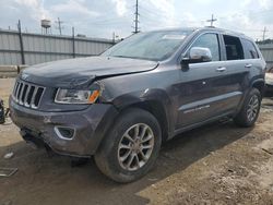 Salvage cars for sale from Copart Chicago Heights, IL: 2015 Jeep Grand Cherokee Limited