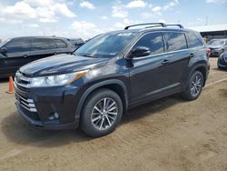 Salvage cars for sale at Brighton, CO auction: 2018 Toyota Highlander SE