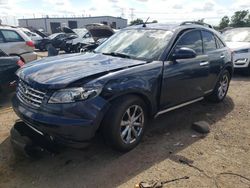 Salvage cars for sale at Elgin, IL auction: 2008 Infiniti FX35