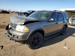 Ford Explorer xlt salvage cars for sale: 2003 Ford Explorer XLT