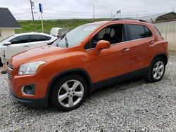 Chevrolet Trax ltz salvage cars for sale: 2016 Chevrolet Trax LTZ