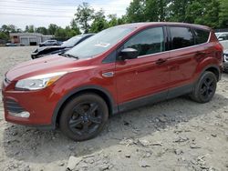 Vehiculos salvage en venta de Copart Waldorf, MD: 2015 Ford Escape SE