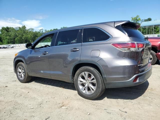 2015 Toyota Highlander LE