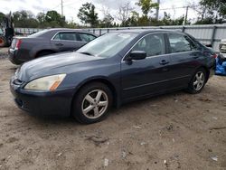 Salvage cars for sale at Riverview, FL auction: 2003 Honda Accord EX