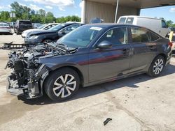 Honda salvage cars for sale: 2022 Honda Civic LX