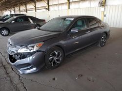 Honda Accord lx salvage cars for sale: 2017 Honda Accord LX