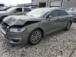 Salvage cars for sale at Wayland, MI auction: 2017 Lincoln MKZ Select