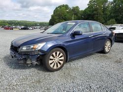 Salvage cars for sale from Copart Concord, NC: 2013 Honda Accord EXL