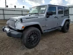 Flood-damaged cars for sale at auction: 2016 Jeep Wrangler Unlimited Sahara