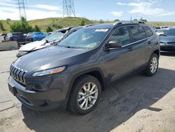 Jeep Vehiculos salvage en venta: 2016 Jeep Cherokee Limited