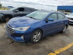 Salvage cars for sale from Copart Woodhaven, MI: 2020 Hyundai Elantra SEL