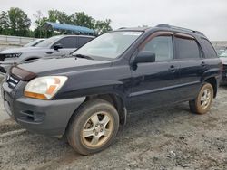 Salvage cars for sale from Copart Spartanburg, SC: 2008 KIA Sportage LX