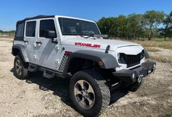 Jeep Wrangler Unlimited Sport salvage cars for sale: 2018 Jeep Wrangler Unlimited Sport