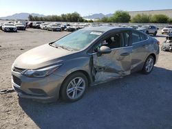 Salvage cars for sale at Las Vegas, NV auction: 2017 Chevrolet Cruze LT