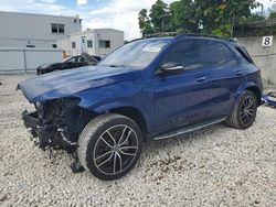 Mercedes-Benz gle-Class salvage cars for sale: 2022 Mercedes-Benz GLE 450 4matic