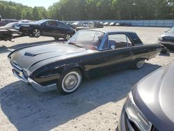 Salvage cars for sale at North Billerica, MA auction: 1961 Ford Thunderbird