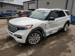 Salvage cars for sale at Albuquerque, NM auction: 2023 Ford Explorer Limited