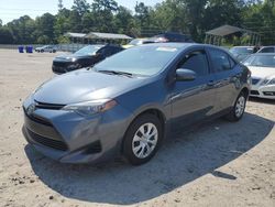 Salvage cars for sale at Gaston, SC auction: 2017 Toyota Corolla L