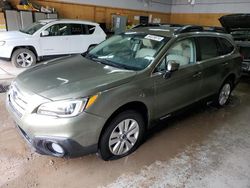 Salvage cars for sale at Kincheloe, MI auction: 2017 Subaru Outback 2.5I Premium