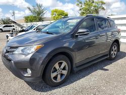 Toyota Vehiculos salvage en venta: 2015 Toyota Rav4 XLE