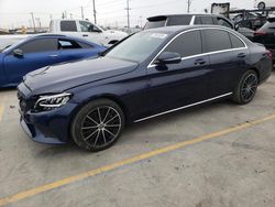 Salvage cars for sale from Copart Los Angeles, CA: 2019 Mercedes-Benz C300