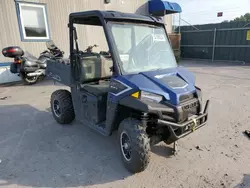 Salvage cars for sale from Copart Duryea, PA: 2018 Polaris Ranger 570 EPS