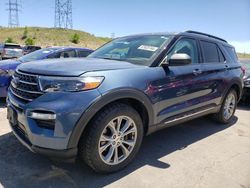 Salvage cars for sale at Littleton, CO auction: 2020 Ford Explorer XLT