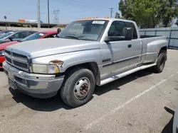 Salvage trucks for sale at Rancho Cucamonga, CA auction: 2001 Dodge RAM 3500