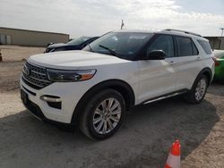 Salvage cars for sale at Temple, TX auction: 2022 Ford Explorer Limited