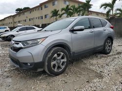 Salvage cars for sale at Opa Locka, FL auction: 2019 Honda CR-V EXL