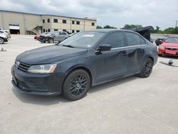 Salvage cars for sale at Wilmer, TX auction: 2017 Volkswagen Jetta S