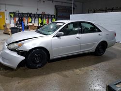 Salvage cars for sale at Candia, NH auction: 2005 Toyota Camry LE