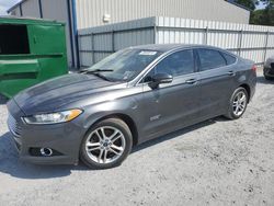 Salvage cars for sale at Gastonia, NC auction: 2015 Ford Fusion Titanium Phev