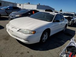 Chevrolet salvage cars for sale: 2004 Chevrolet Monte Carlo LS