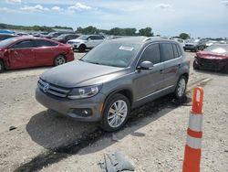 Volkswagen salvage cars for sale: 2012 Volkswagen Tiguan S