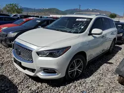 Salvage cars for sale at Magna, UT auction: 2017 Infiniti QX60